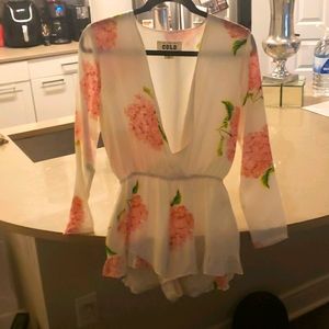 Stone Cold Fox romper